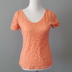 Bannana Republic small floral lace blouse